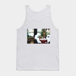 Ghosts on a Dinner Date Tank Top